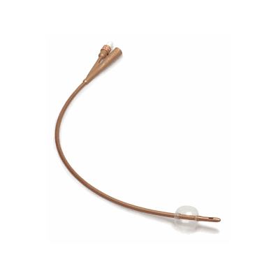 Catheter, Foley, Dover, Silver, 18fr, 10ml