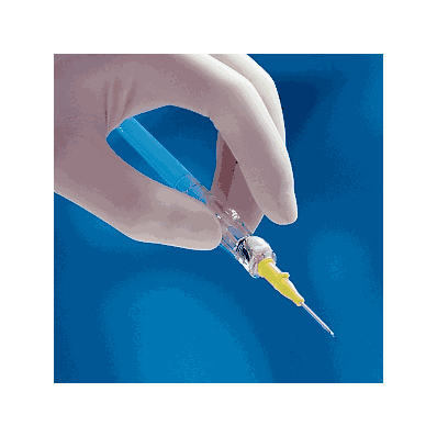 Catheter, Iv, Angio, Autoguard, Strt, 24g - M