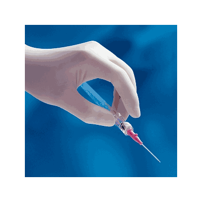Catheter, Iv, Angiocath, Autogard, 18gx1 - Me