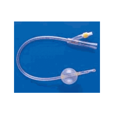 Catheter Simplastic 2way Coude 30cc 22fr