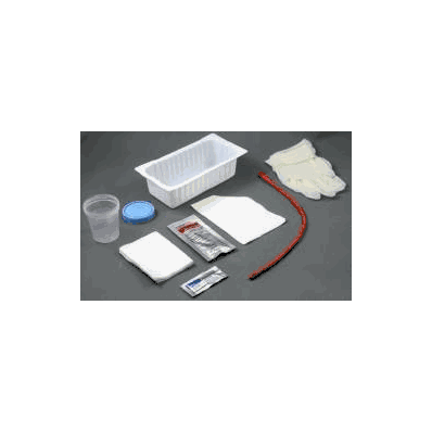 Catheter Tray, Urethral 14fr Red RubBer (20/C