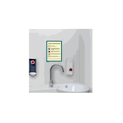 Caution Sign Contact Precautions - Sign, Cont