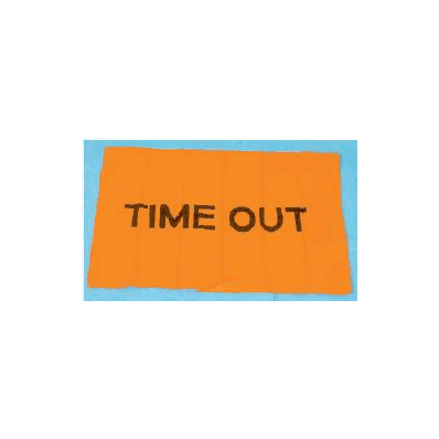 Caution Sign Time Out Beacon Time Out - Matt
