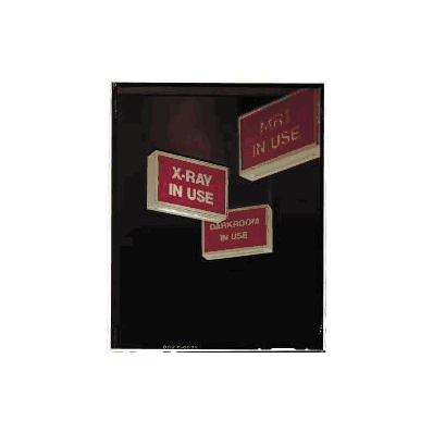 Caution Sign X-ray In Use - Sign, "Xray In Us