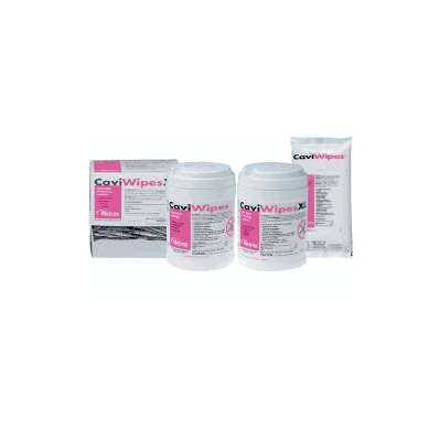 CaviWipes Surface Disinfectant, 10" x 12" Wipe Manual Pull Canister