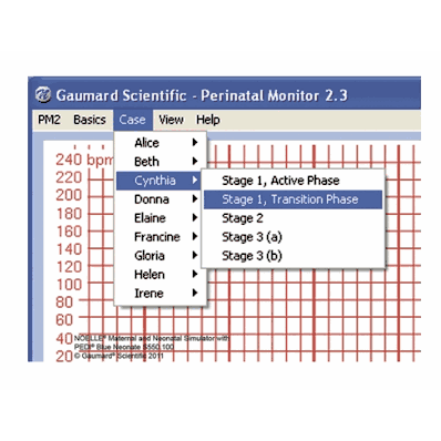 CD-ROM, Perinatal Monitor wtich Scene green