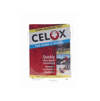 Celox Hemostatic Granules 10x2g Pkts - Medlin