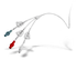 Broviac 0600540 Central Venous Catheter, 6.6 Fr x 90 cm, 0.7 mL with 2.2 mm OD/1.0 mm ID Single Lumen Peel-Apart Introducer Kit, Sold as Each by Broviac brand Bard<br><br><font color="red"><b>BACK TO THE PRODUCT TABLE, <a href="https://www.aaawholesalecompany.com/i-v--therapy-i-v--therapy-accessories-catheter-repair-kit-by-bard.html">CLICK HERE</a></b></font>