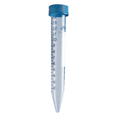 Centrifuge Tube, Conical, 17 X 120 mm, 15 mL with RCF Rating 12000xG
