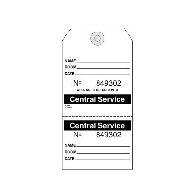 Centurion FM752 Central Service label, 2 7/8" X 5 3/4"