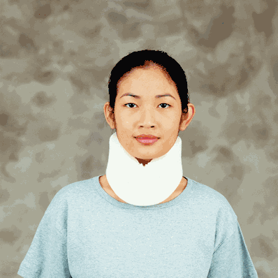 Cervical collar, 3" X 20", x-large, contoured 