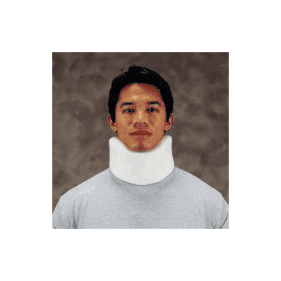 Cervical collar, 3" X 22", one size, contoured 