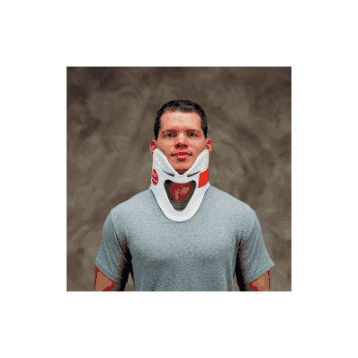Cervical collar, 3" X 8 to 18", pediatric, one piece