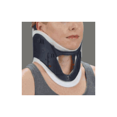 Cervical collar, adult adjustable in one piece