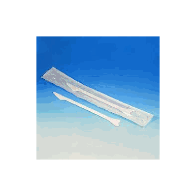 Cervical Scraper Plastic, Polystyrene, Dual C