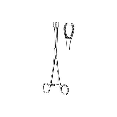 Cervix Forceps Gutglass Scissor Type Straight
