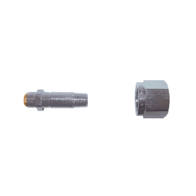 Cga Nut Chromed, Oxygen By Amvex Corporatio