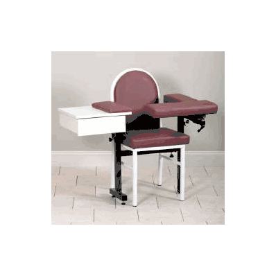 Chair, Blood Draw W/Drawer Desert Tan - - Cl