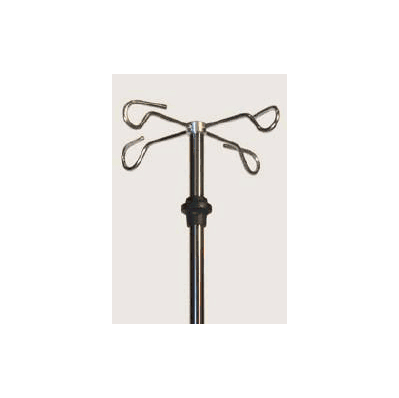 Chair Iv Pole - Mount, 1" F/Chair Iv Pole W/4