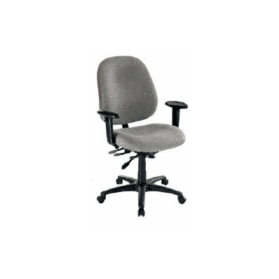 Chair Premiera Black / Grey With Arms - Chai