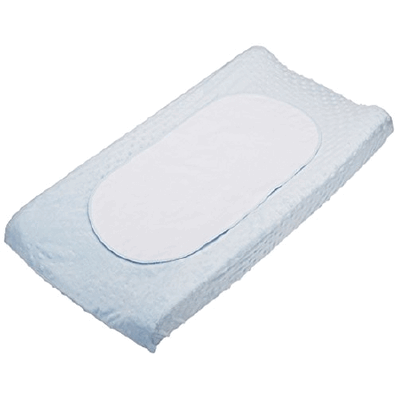 Changing Pad Cover Set, 16" x 32", Color: Blue