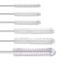 Channel Cleaning Brush, 0.197" Dia (15 Fr), <b>3" Bristle, 24" Length</b>, Antimicrobial nylon bristles, twisted stainless steel loop end handle sold as 2/pk by Key Surgical FT-24-197