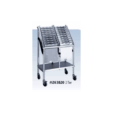 Chart Carrier, 20cap 2tier - - Omnimed