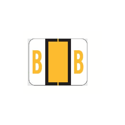 Chart Label Barkley Tab B|B Light Orange /