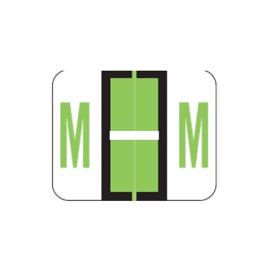 Chart Label Barkley Tab M|M Fluorescent Gr