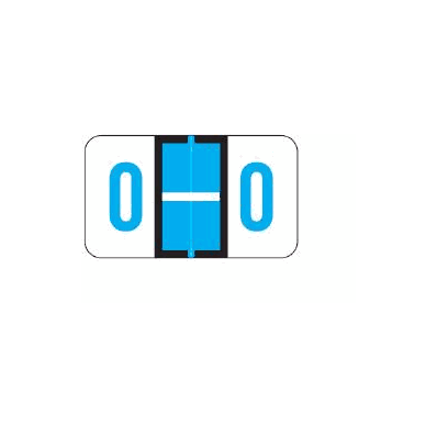Chart Label Barkley Tab O|O Blue / White /