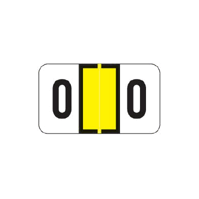 Chart Label Barkley Tab O|O White 15/16 X