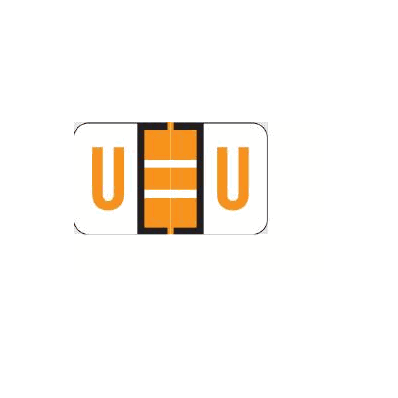Chart Label Barkley Tab U|U Light Orange /