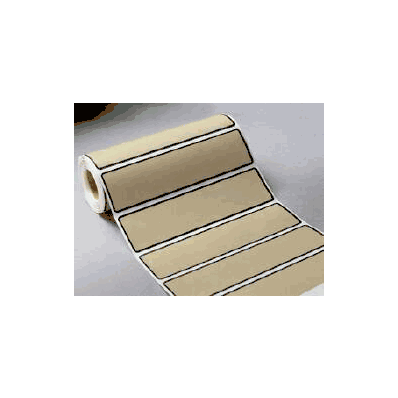 Chart Label, Blank Tan (200/Rl) - - Carstens