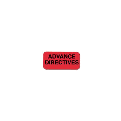Chart Label Information Alert Advance Directi