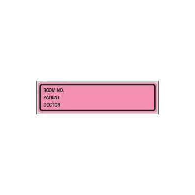 Chart Label Pro-file Patient Information Room