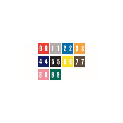 Chart Label Tab 1|1 Gray 1-7/8 X 1-7/8 Inch