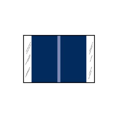 Chart Label Tab No Legend Blue 1 Inch - Label