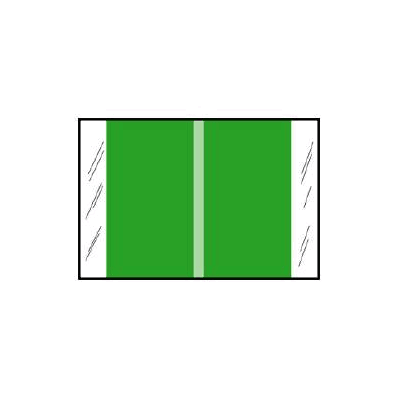 Chart Label Tab No Legend Light Green 1 Inch