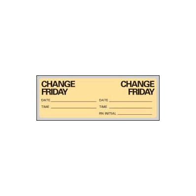 Chart Label Timemed Patient Information Chang