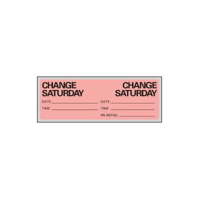 Chart Label Timemed Patient Information Chang