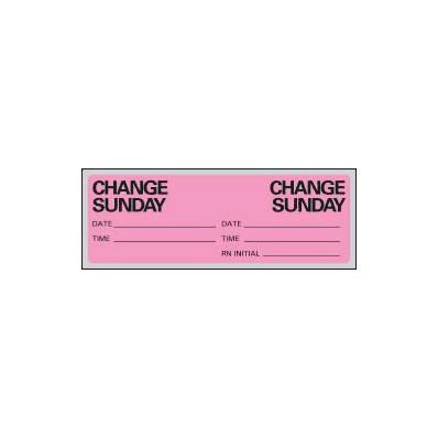 Chart Label Timemed Patient Information Chang