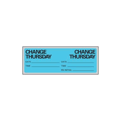 Chart Label Timemed Patient Information Chang