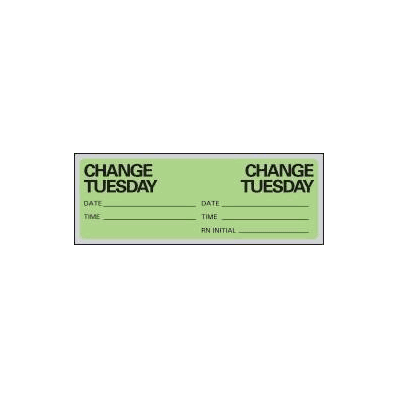 Chart Label Timemed Patient Information Chang
