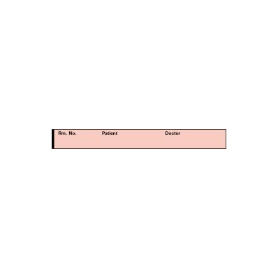 Chart Label Timemed Patient Information Rm. N
