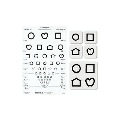 Chart Set, Eye Lea Symbols - - Good-lite