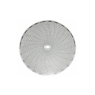 Chart, Temperature Recorder 8" (60/Pk) - - F