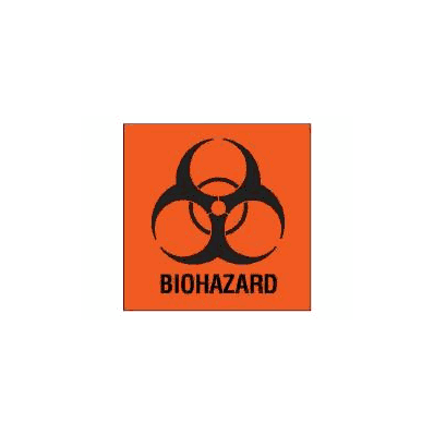 Chemical Hazard Label Biohazard Biohazard Red