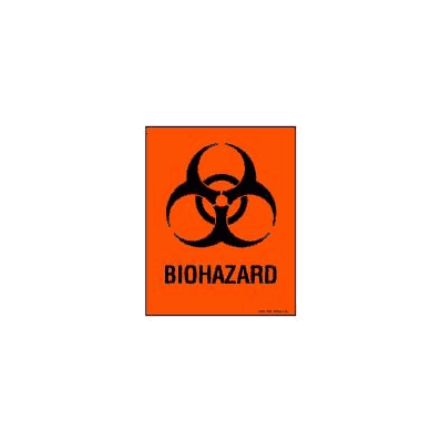 Chemical Hazard Label Biohazard Biohazard Red