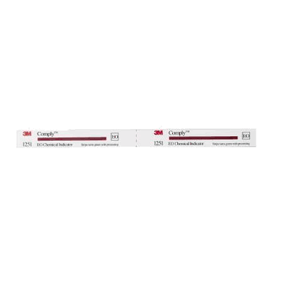Chemical Indicator Strip, 5/8" x 8" Red to Green