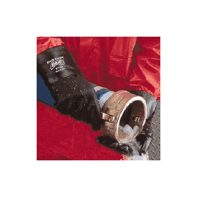 Chemical-resistant Glove Black Knight Pvc Co